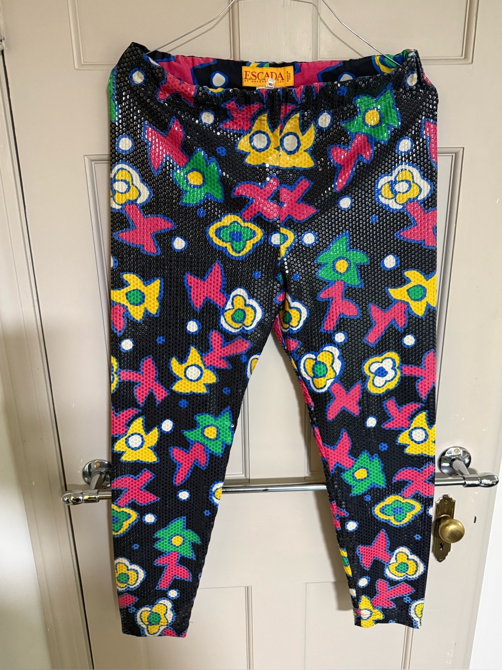 Vintage Escada sequin pants